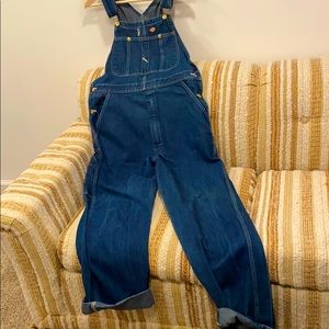 Dickies overalls fits a medium to small oversized
